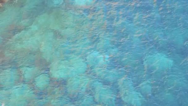 Gruta Azul Malta Marco Famoso Ilha Imagens Viagem — Vídeo de Stock