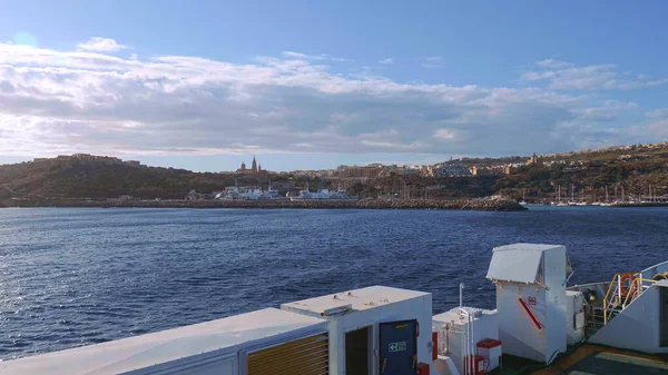 Malta ve Gozo arasındaki feribot - Gozo, Malta - 5 Mart 2020