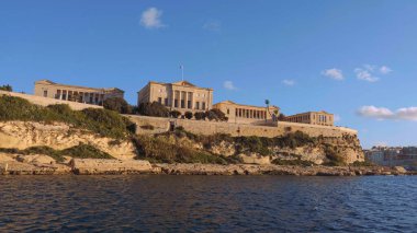 Valletta 'daki ünlü Villa Bighi - seyahat fotoğrafçılığı
