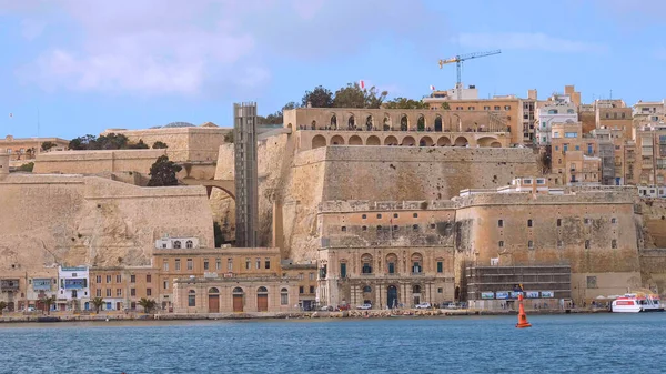 Καταπληκτικός Ορίζοντας Της Βαλέτα Στη Μάλτα Ταξιδιωτική Φωτογραφία — Φωτογραφία Αρχείου