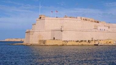 Fort St Angelo Valletta Malta 'da - seyahat fotoğrafçılığı