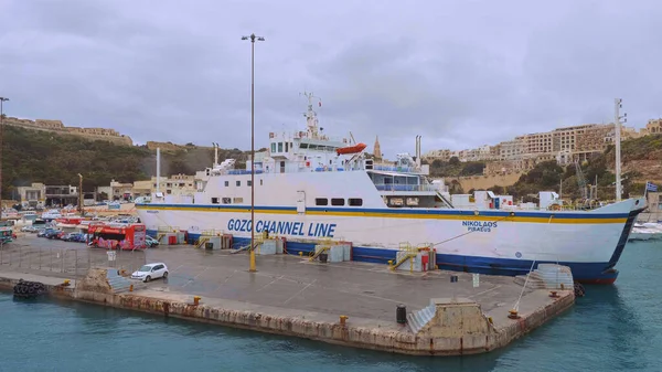 Gozo Channel Line Färjan Mellan Gozo Och Malta Island Malta — Stockfoto