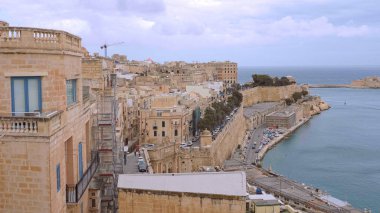 Valletta, Malta 'daki Valletta üzerinde 5 Mart 2020