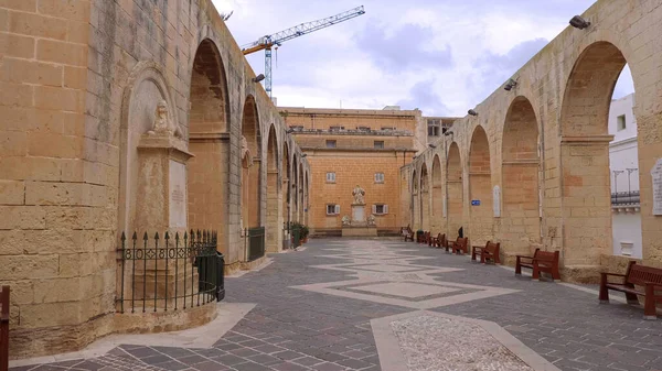 Plataforma Observación Upper Barrakka Gardens Valeta Malta Viajes Fotografía — Foto de Stock