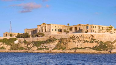 Valletta 'daki ünlü Villa Bighi - seyahat fotoğrafçılığı