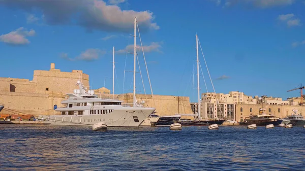 Stadtansichten Von Valletta Die Hauptstadt Von Malta Stadt Valletta Malta — Stockfoto