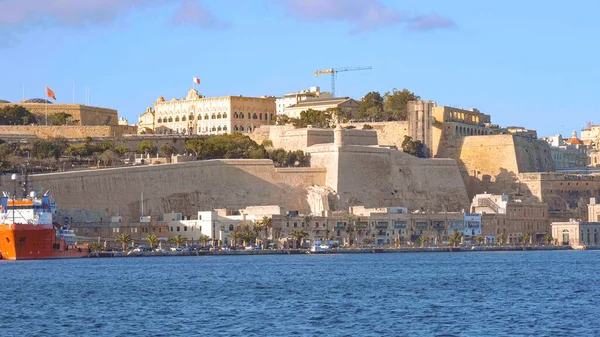 Cityscapes Valletta Capitale Malta Viaggi Fotografici — Foto Stock