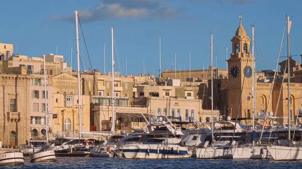 Cityscapes Valletta Πρωτεύουσα Της Μάλτας Πολη Τησ Valletta Μαλτα Μαρτιου — Φωτογραφία Αρχείου
