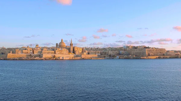 Cityscapes Valletta Πρωτεύουσα Της Μάλτας Ταξιδιωτικές Φωτογραφίες — Φωτογραφία Αρχείου