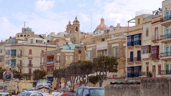 Valletta Városképei Málta Fővárosa Valletta Malta Március 2020 — Stock Fotó