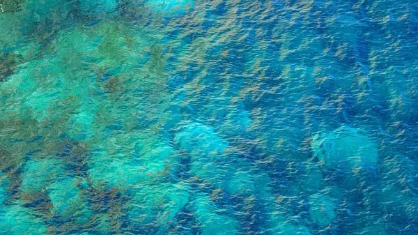 Erstaunlich Blaues Wasser Bei Der Blauen Grotte Auf Malta Reisefotos — Stockfoto