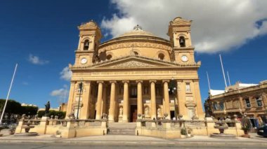 Mosta Rotunda Katedrali - Mosta Şehri, Malta - 5 Mart 2020