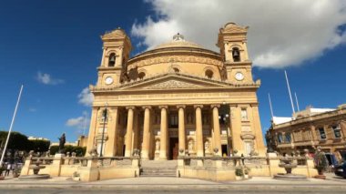Mosta Rotunda Katedrali - Mosta Şehri, Malta - 5 Mart 2020