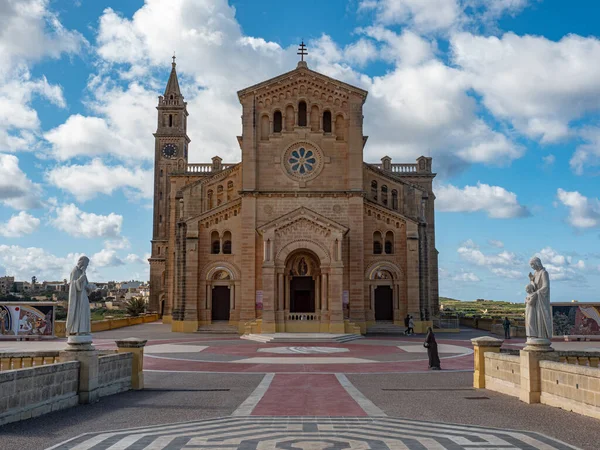 Pinu Kerk Gozo Een Beroemde Bezienswaardigheid Het Eiland Reizen — Stockfoto