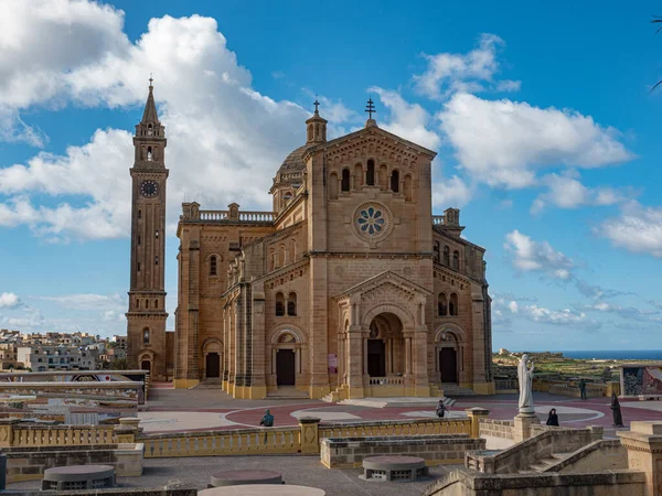 Pinu Kerk Gozo Een Beroemde Bezienswaardigheid Het Eiland Eiland Malta — Stockfoto
