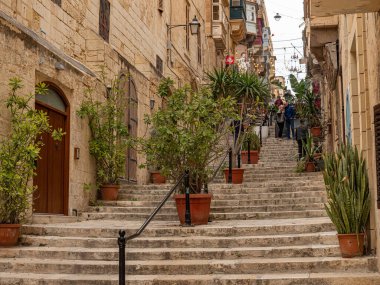 Malta Valletta Tepesi - Malta Adası- 5 Mart 2020