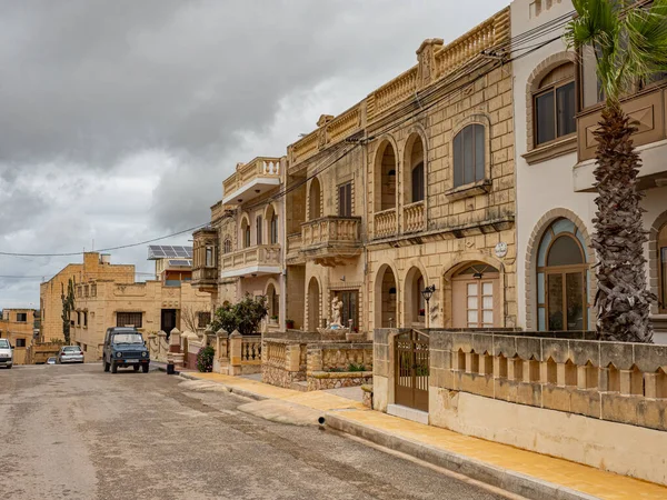 Maravillosas Mansiones Isla Gozo Malta Isla Malta Malta Marzo 2020 — Foto de Stock