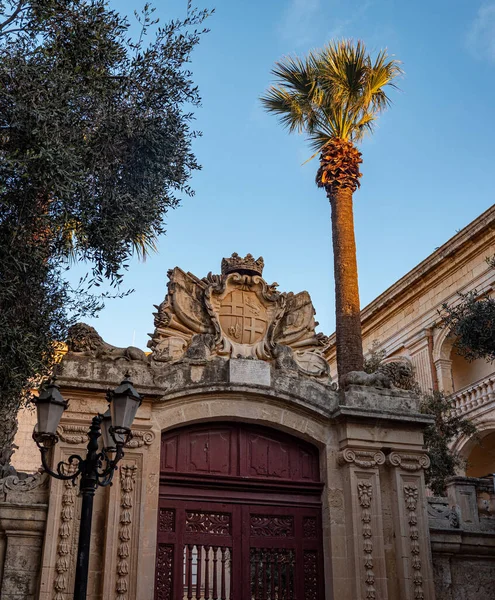 Hermosa Mdina Antigua Capital Malta Viajes Fotografía — Foto de Stock