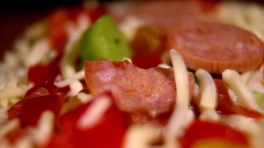 Pizza Baguette - yakın çekim