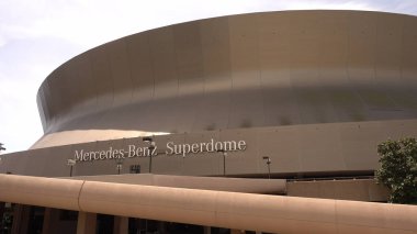 Mercedes Benz Superdome, New Orleans - NEW ORLEANS, ABD - 17 Nisan 2016 - seyahat fotoğrafçılığı - seyahat fotoğrafçılığı