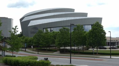 Atlanta 'daki Performans Sanatları Merkezi - The Walking Dead serisinin çekim yeri - ATLANTA, ABD - 22 Nisan 2016