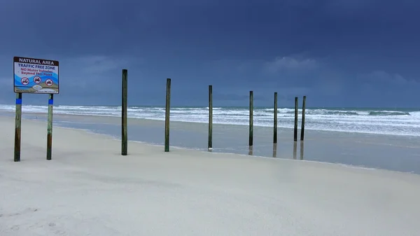 Praia de Daytona - absolutamente vazia - fotografia de viagem — Fotografia de Stock