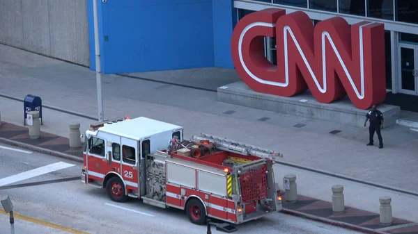 Sede de la CNN en Atlanta - ATLANTA, EE.UU. - 22 DE ABRIL DE 2016 — Foto de Stock