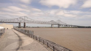 Mississippi Nehri, New Orleans - NEW ORLEANS, ABD - 17 Nisan 2016 - seyahat fotoğrafçılığı