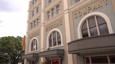 Jackson Bira Fabrikası - JAX Bira Şirketi - NEW ORLEANS, ABD - 17 Nisan 2016 - Seyahat fotoğrafçılığı