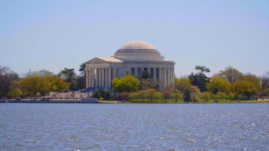 Thomas Jefferson Memorial, Washington DC - WASHINGTON, ABD - 8 Nisan 2017