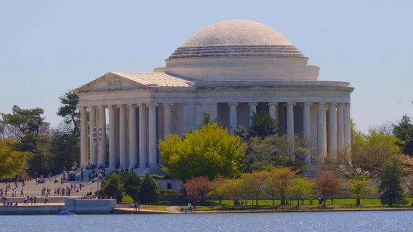 워싱턴 DC 의 토머스 제퍼슨 기념관 - 여행 사진 — 스톡 사진