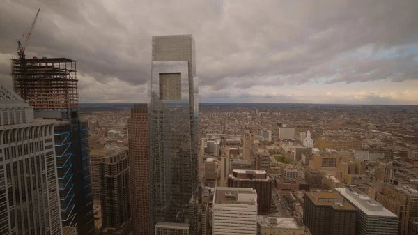 Comcast Center Building με θέα την πόλη της Φιλαδέλφειας - travel photography — Φωτογραφία Αρχείου