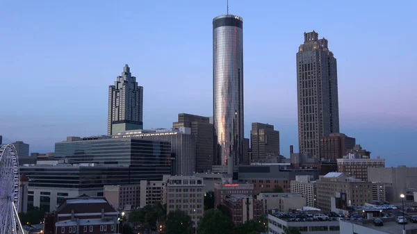 Atlanta Downtown Ξενοδοχεία με Westin Sundial restaurant - ATLANTA, Ηνωμένες Πολιτείες της Αμερικής - 22 Απριλίου 2016 — Φωτογραφία Αρχείου