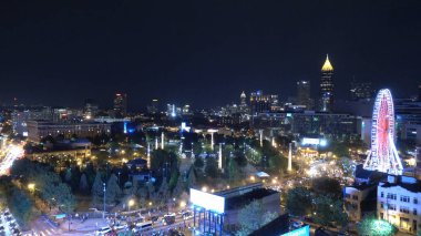 Atlanta şehir merkezindeki özel çatı salonu - ATLANTA, ABD - 20 Nisan 2016