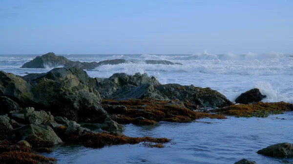 La costa selvaggia e rocciosa di Shelter Cove - fotografia di viaggio — Foto Stock