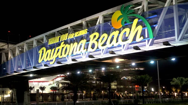 Daytona Plajı 'nı ziyaret ettiğiniz için teşekkürler - DAYTONA BEACH, ABD - 14 Nisan 2016
