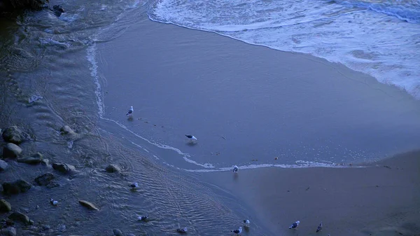 The Pacific Coastline at Big Sur το βράδυ - ταξιδιωτική φωτογραφία — Φωτογραφία Αρχείου