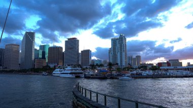 Güzel Miami gökdelenleri