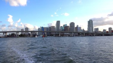 Miami 'nin güzel silüeti