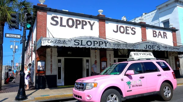Beroemde Sloppy Joes Bar in Key West - KEY WEST, Verenigde Staten - APRIL 12, 2016 — Stockfoto