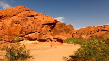 Nevada Çölündeki İnanılmaz Ateş Vadisi - seyahat fotoğrafçılığı