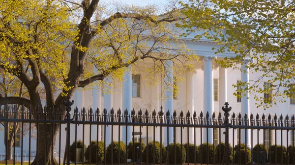 Washington DC 'deki ünlü bina - Beyaz Saray - seyahat fotoğrafçılığı — Stok fotoğraf