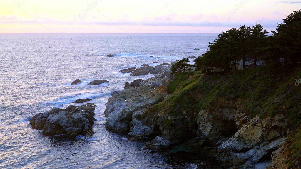 The rocky beach at Big Sur California - Pacific Coast - travel photography