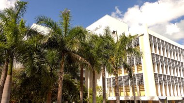 Güneşli bir günde Miami Plajı