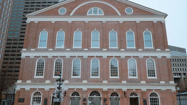 Beroemde Faneuil Hall in Boston - fotografie galerij — Stockfoto