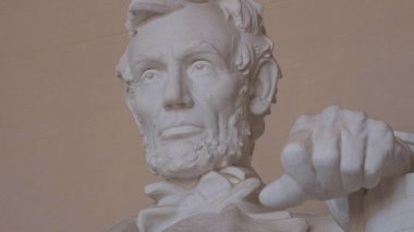 Abraham Lincoln Memorial Washington 'da - seyahat fotoğrafçılığı