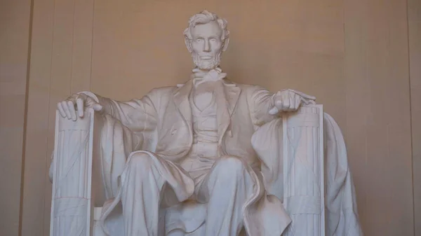 Abraham Lincoln Memorial i Washington DC - fotografi — Stockfoto