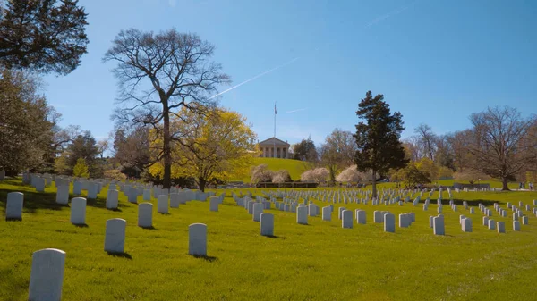 Famoso cimitero di Arlington a Washington DC - fotografia di viaggio — Foto Stock