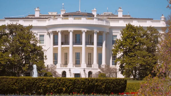 Beroemd Oval Office in het Witte Huis in Washington DC - reizen — Stockfoto