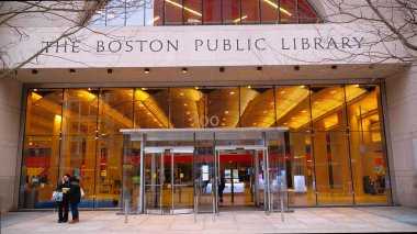 Boston Halk Kütüphanesi - BOSTON. Birleşik Devletler - 5 Nisan 2017